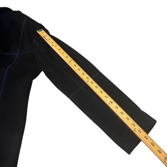 Fleurette coat cashmere blend loro PIANA womens sz 12 navy blue classic luxury - Picture 9 of 16